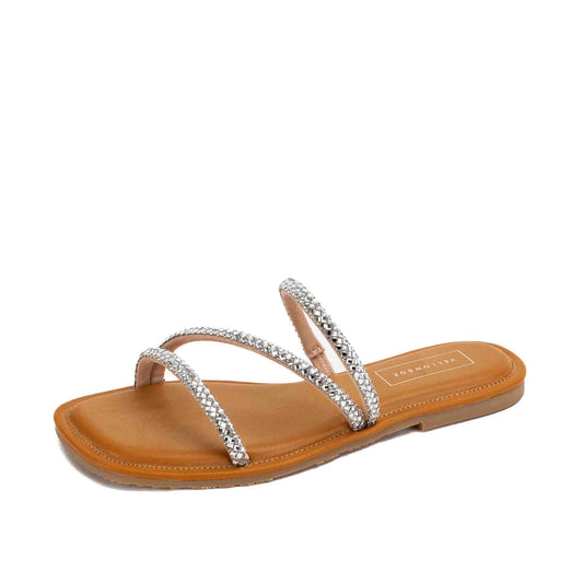 Yellow Box Darian Clear Sandals