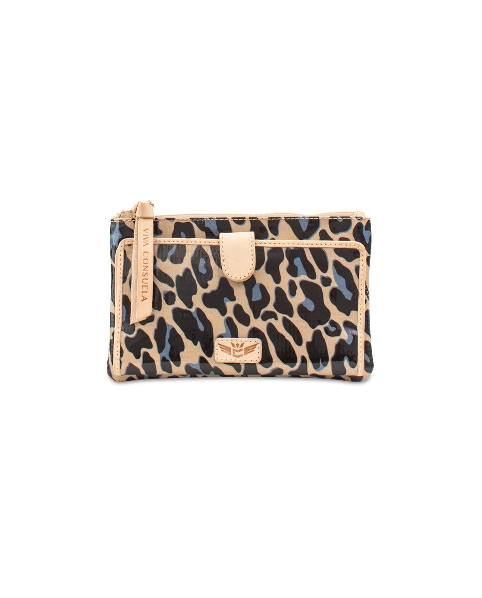 Consuela Slim Wallet Blue Jag