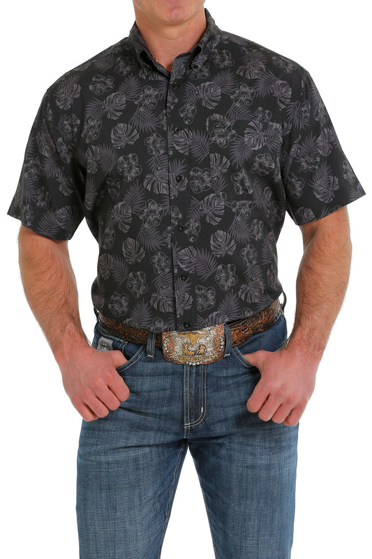 Cinch Arena Flex SS Black Print