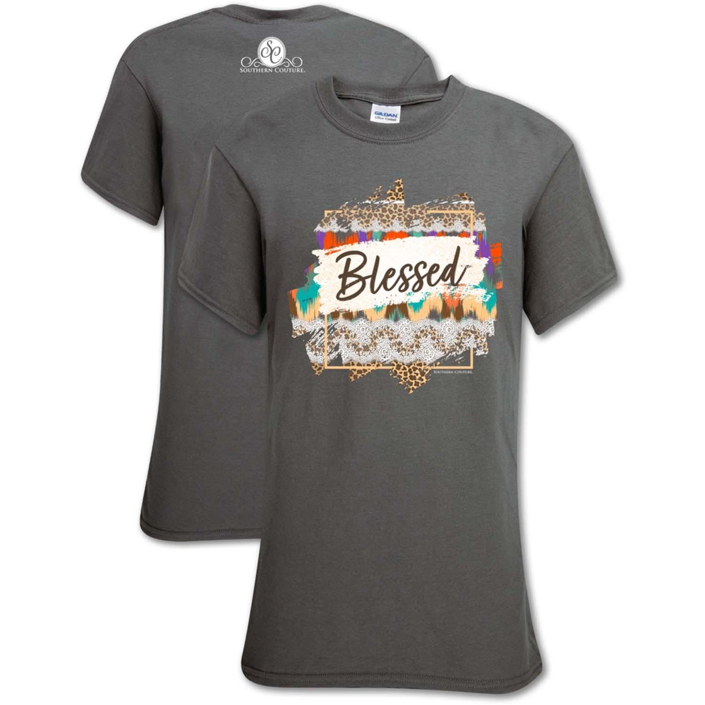 SC Blessed Tee Charcoal