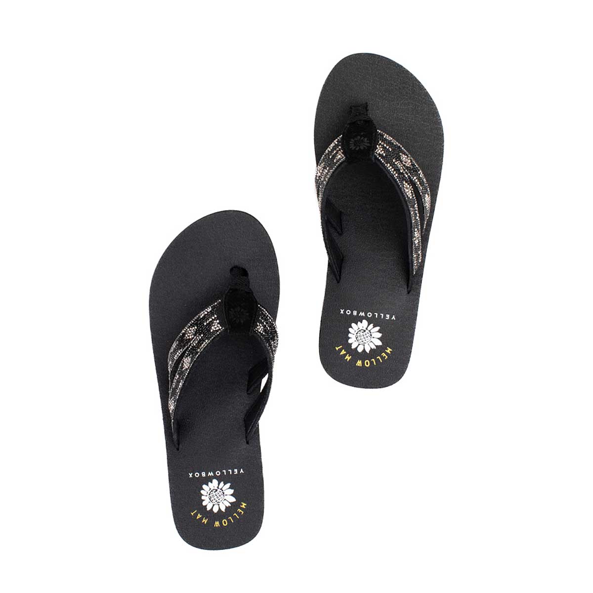 Yellow Box Cadeen Sandals Black P NEMIR Dry Goods Co