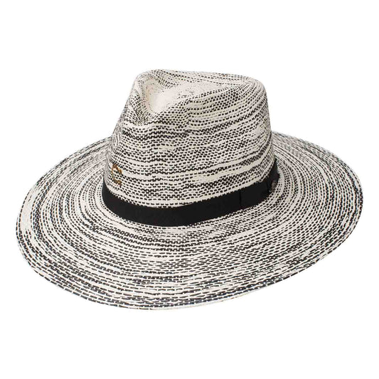 Hawaii Ya Straw Hat Black-Natural