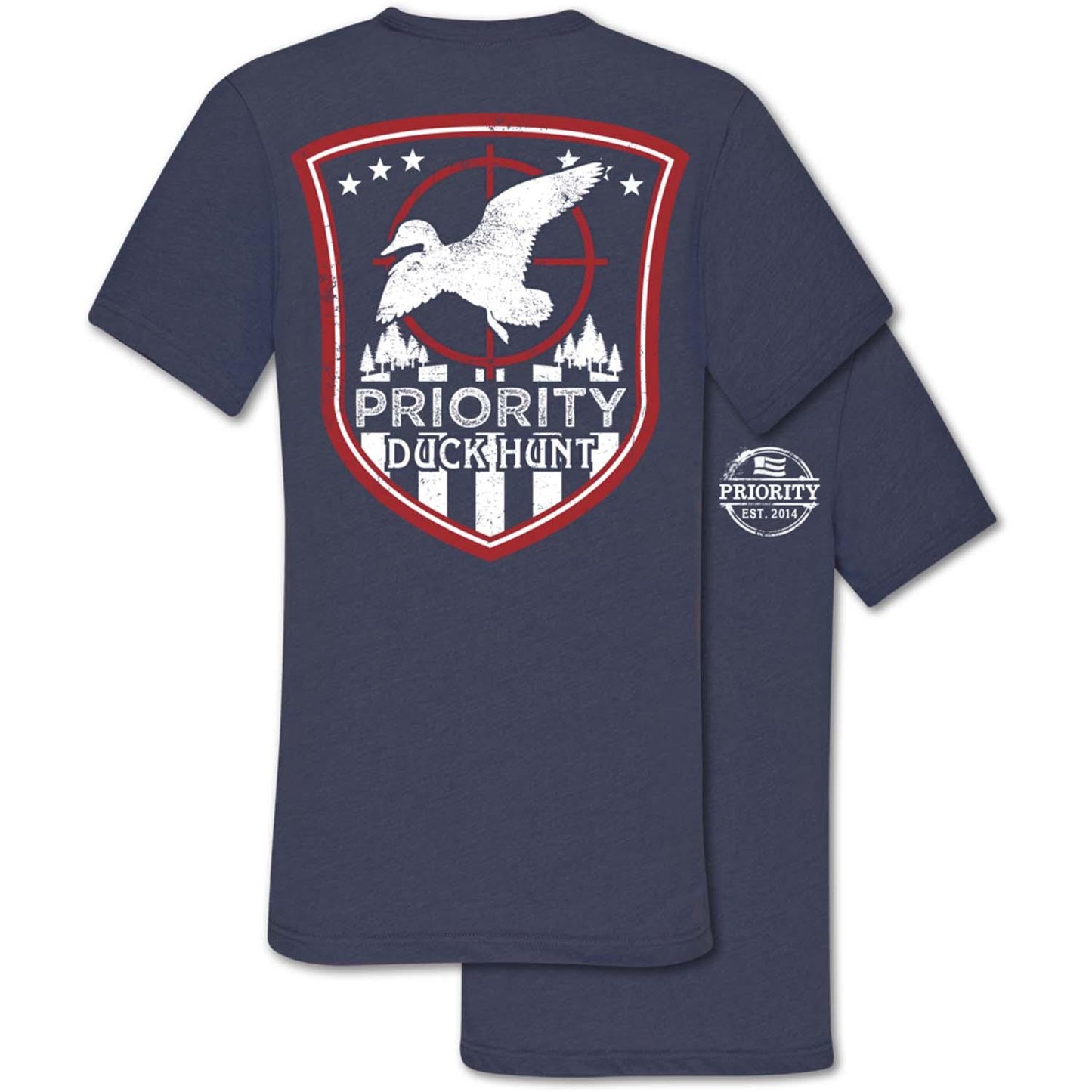 Priority Duck Hunt Tee Navy