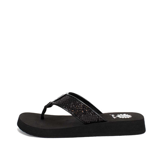 Yellow Box Feba Sandals Black