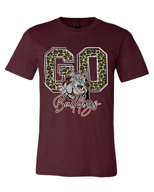 GO Iola Bulldogs Spirit Tee