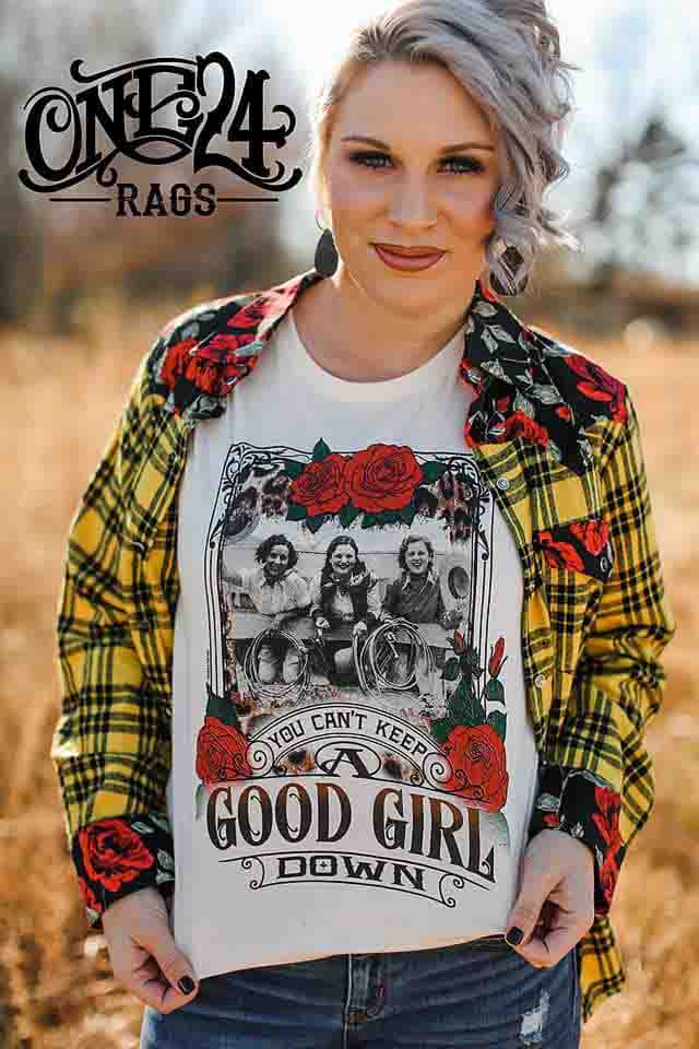 Good Girl Down Tee