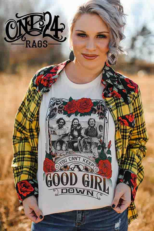 Good Girl Down Tee