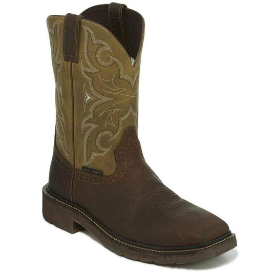 Justin Steel Safety Toe Work Boot Amarillo Cactus