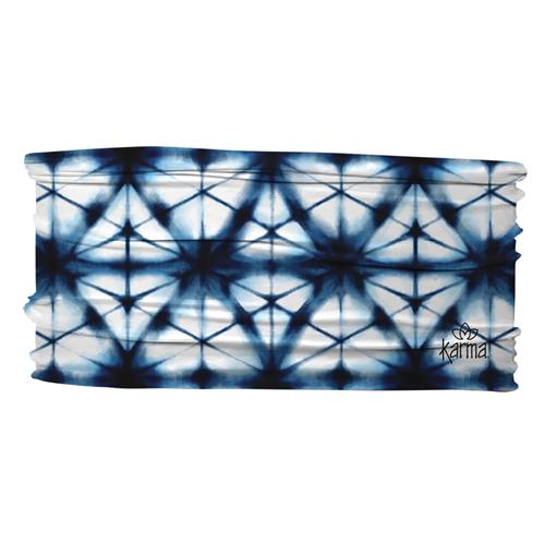 Karma Thin Headband Indigo TieD