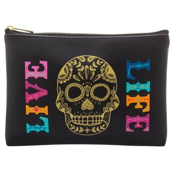 Karma Cosmetic Bag Skull