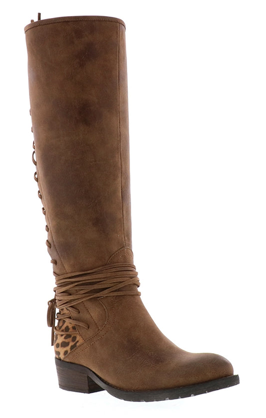 Volatile Marcel Tall Boots Tan