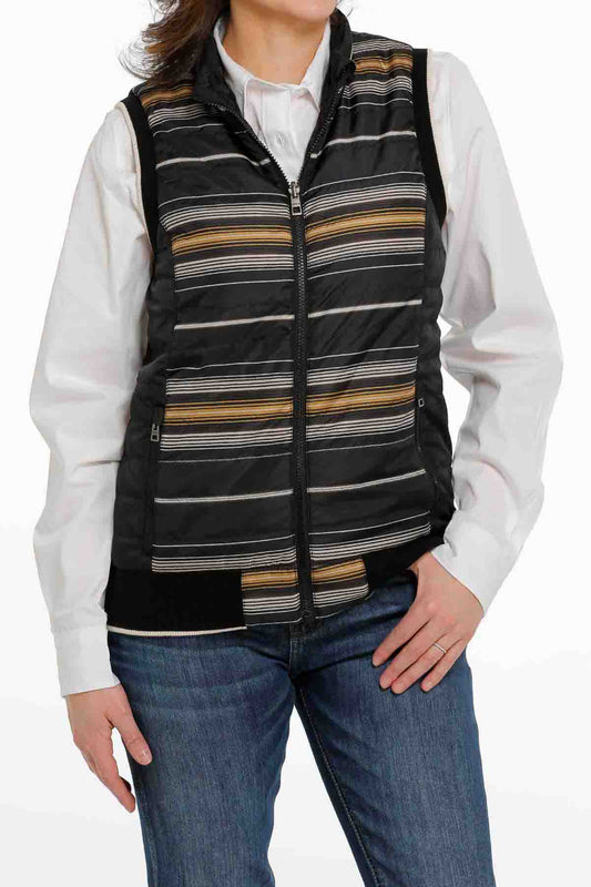 Cinch Womens Quilted Vest Black