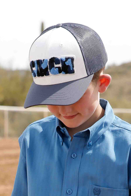 Cinch Trucker Boy Cap Navy