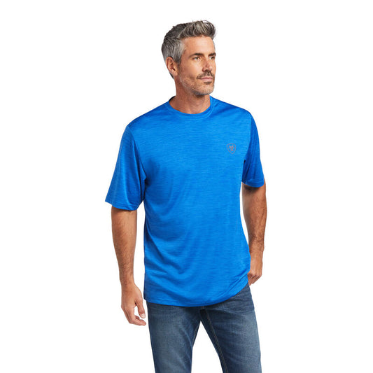 Ariat Mens Charger Tee Cerulean