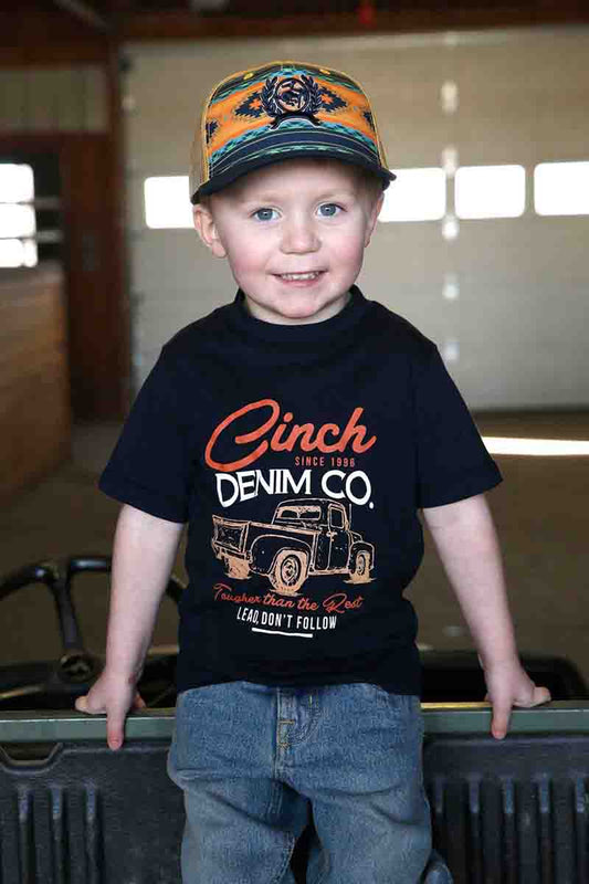 Cinch Toddler Tee Short Sleeve Navy