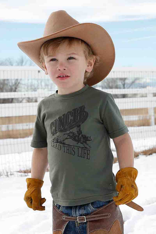 Cinch Toddler Tee Short Sleeve Olive