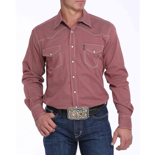 Cinch Shirt Modern Western Red