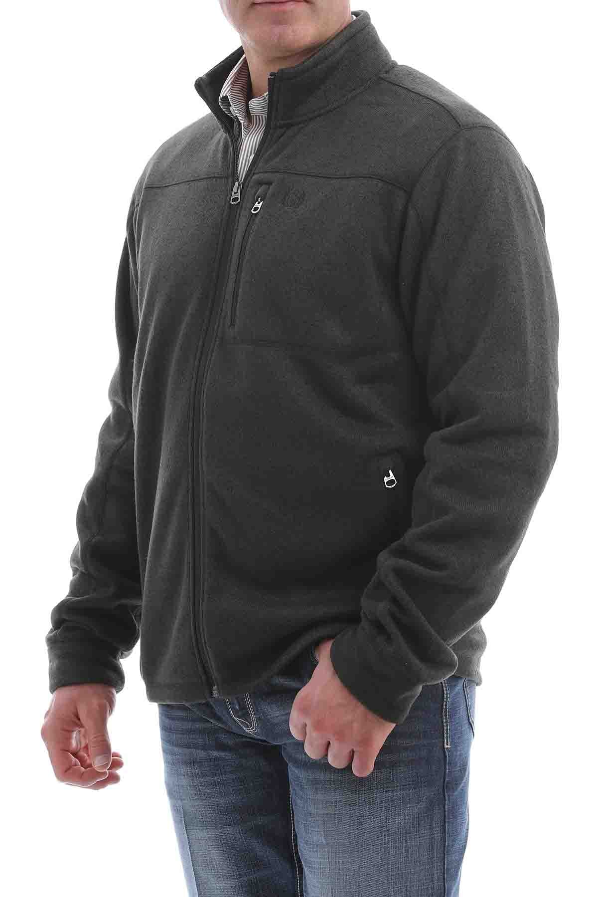 Cinch Sweater Jacket Charcoal