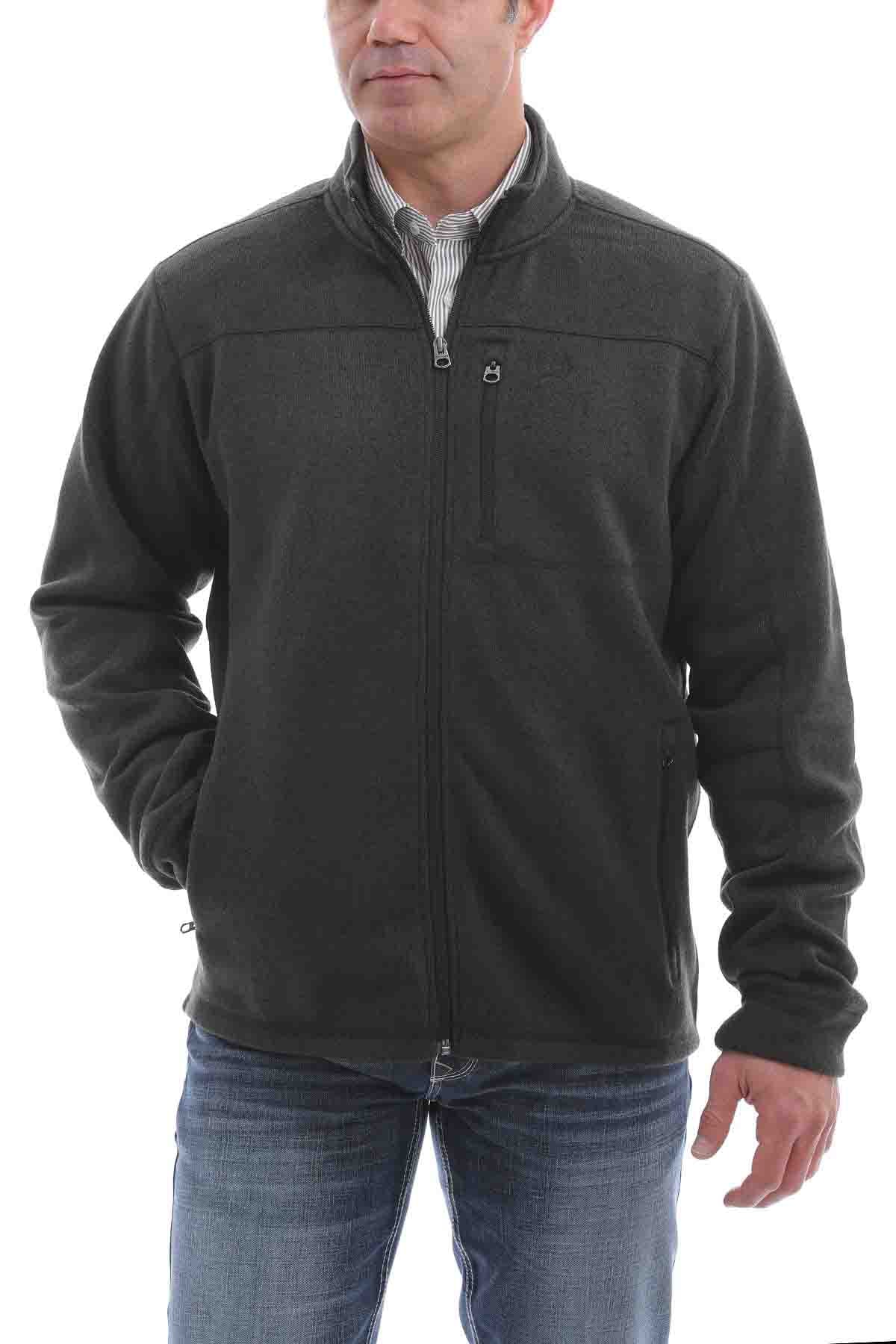 Cinch Sweater Jacket Charcoal