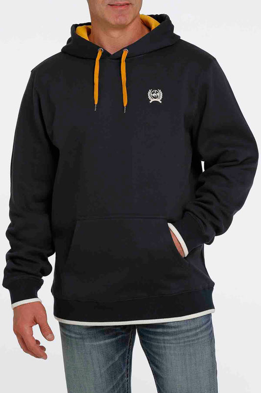 Cinch Mens Pullover Hoodie Navy