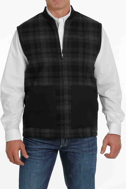 Cinch Men Reversible Vest Black