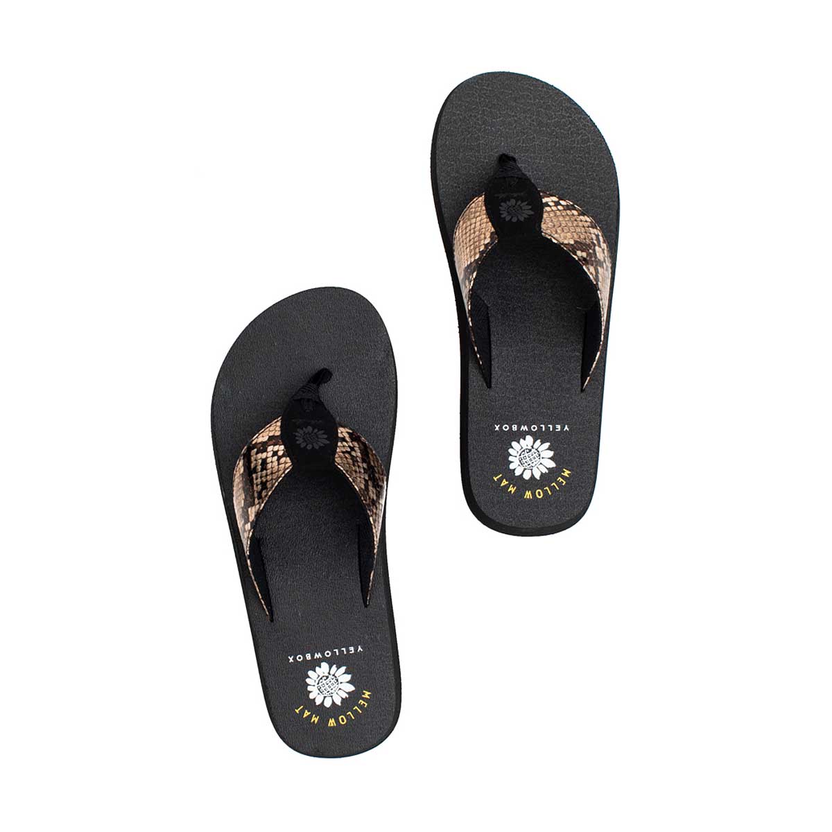 Yellow box sandals on on sale sale