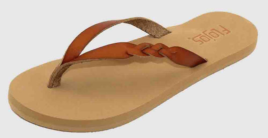 Serenity Flip Flops Natural-Tan