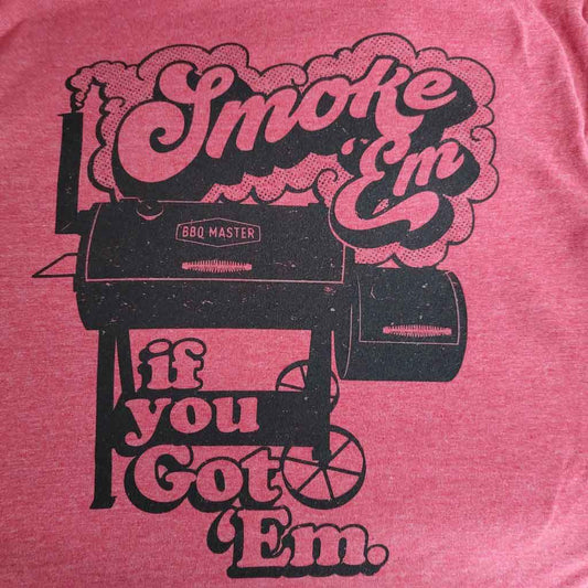 Smoke Em Vintage Red